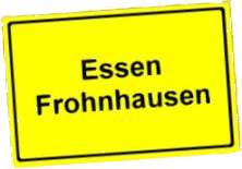 ortsschild frohnhausen