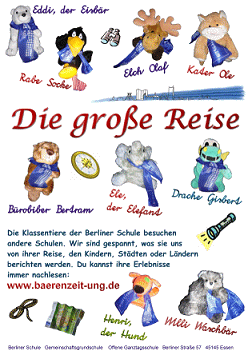 plakat grosse reise